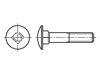 1143824 Винт; M8x45; 1,25; Головка: сферическая; нержавеющая сталь A2