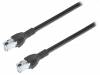CA00630.00C10 Patch cord; SF/UTP; 5e; многопров; Cu; FRNC; черный; Дл.кабеля:10м