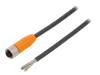RKTS 4-288/5M, Соединительный кабель; M12; PIN: 4; прямой; 5м; вилка; 240ВAC; 4А, Lumberg Automation (Belden brand)
