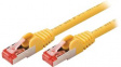 CCGP85221YE05 Network Cable CAT6 S/FTP 500mm Yellow