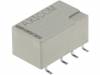 1-1462039-7 Реле: электромагнитное; DPDT; Uобмотки:9ВDC; 0,5A/125ВAC; 5А; 1мс
