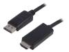 50440 Кабель; DisplayPort 1.1; вилка DisplayPort, вилка HDMI; 1м