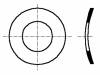 1280430 Шайба; пружинная, изогнутая; M2,5; D=5,5мм; h=0,55мм; DIN:137A