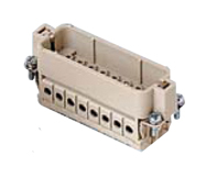 CDCM 16 N, CDC, 32 poles + earth (16 poles + earth, No. 17 - 32), male insert, ILME