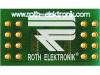RE931-02, Плата: универсальная; двусторонняя, переходная; W:61,4мм; SSOP16, ROTH ELEKTRONIK GMBH