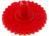 CA9MR 9002 Ручка; регулировочное колесо; красный; O11,5мм; Назначение: CA9M