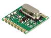 RFM119S-868S1, Модуль: RF; передатчик FM; FSK, GFSK, OOK; 868МГц; 2-wire; 13дБм; SMD, HOPE MICROELECTRONICS