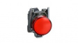 XB4BVG4 LED Indicator, Red, 22mm, 120V, Screw Clamp Terminal
