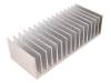 RAD-A6023/80, Радиатор: штампованный; ребристый; L:80мм; W:190,5мм; H:50мм, STONECOLD