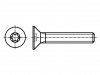 3055853 Винт; M3x20; Головка: потайная; Torx®; сталь; цинк; TX10