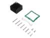 ATS-61400W-C1-R0, Радиатор: штампованный; ребристый; черный; L: 40мм; W: 40мм, Advanced Thermal Solutions