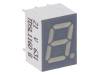 TDSL1160, Дисплей: LED; 7-сегментный; 7мм; красно-оранжевый; 0,18-0,26мкд, Vishay