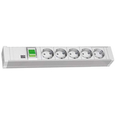 333.002, Outlet Strip, 5xF (CEE 7/3), 1.75 m, Bachmann