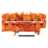 2001-1402, Terminal block orange 0.25...1.5 mm2, Wago