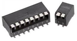 418311170804, DIL switch THT 4P, WURTH Elektronik