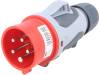 70153-6TT, Разъем: питания AC, трехфазный; вилка; "папа"; 16А; 400ВAC; IP44, PC Electric