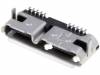 209E-BE01, Гнездо; USB B micro; на плату; SMT; горизонтальный; Верс: USB 3.0, ATTEND