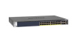 GSM4328PA-100NES PoE Switch, Layer 3 Managed, 10Gbps, 480W, RJ45 Ports 26, PoE Ports 24