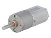 63:1 METAL GEARMOTOR 20DX43L MM 6V DUAL, Двигатель: DC; с редуктором; POLOLU 20D; 6ВDC; 3,2А; Ось: D профиль, POLOLU