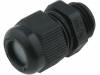 GPAEXM16, Кабельный ввод; M16; Мат-л: полиамид; черный, Fibox