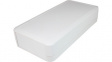 LC165H-N-W Silicone Cover Enclosure 165x80x35mm Off-White ABS IP40