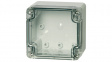 PCT 080807 Plastic enclosure grey-transparent 82 x 80 x 65 mm Polycarbonate IP 66/IP 67