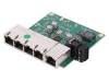 SW-105, Промышленный модуль: switch Ethernet; неуправляемый; 5?30ВDC, BRAINBOXES