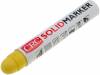 CRC-SOLID-YL, Фломастер: восковой мелок; желтый; SOLID MARKER; макс.100°C, CRC