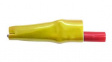 BU-63-4 Crocodile Clip, Yellow, 10A
