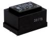 BV EI 344 0059, Трансформатор: залитый; 5ВА; 230ВAC; 12В; 417мА; Монтаж: на плату, Hahn