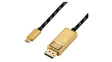 11.04.5848 Video Cable, DisplayPort Plug - USB-C Plug, 4096 x 2560, 1m