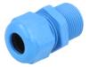 1.209.1302.60 Кабельный ввод; с удлиненной резьбой; PG13,5; IP68; синий