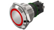 82-6552.2113 Illuminated Pushbutton 1CO, IP65/IP67, LED, Red, Maintained Function