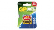 GP 24AUP-C4 / AAA / LR03 ULTRA PLUS Alkaline Primary Battery 1.5V AAA / LR03 Pack of 4 pieces