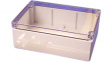 1554V2GYCL Watertight plastic enclosure 160 x 240 x 90 mm Grey, Clear Polycarbonate IP66