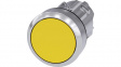 3SU10500AA300AA0 SIRIUS ACT Push-Button front element Metal, glossy, yellow