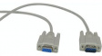 RND 765-00022 D-Sub Cable 9-Pin Male-Female 1.8 m Grey