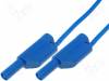 VSFK5000/2.5/100/BL, Измерительный провод; ПВХ; 1м; синий; 32А; Сечен.провода:2,5мм2, Schutzinger