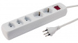 207606215S Multiple socket outlet, 5xJ (T13) / F (CEE 7/3), 1.5 m