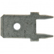 PC187(8)LT [10 шт] Вставной ножевой контакт без изоляции Печатная плата 4.8 x 0.8 mm уп-ку=10 ST