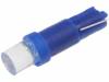 OST05WG01GD-B5YUT5E1B, Лампочка LED; синий; T5; 0,6(тип)лм; Кол-во диод:1; 0,24Вт; 140°, OPTOSUPPLY