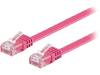 96398 Patch cord; U/UTP; 6; многопров; Cu; ПВХ; розовый; Дл.кабеля:0,5м