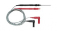 5953A Adjustable Tip Test Lead Set, 1.22m, Black, Grey, Red, Stainless Steel
