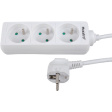 KF-FB-03-W1 Outlet strip 3 Protective contact 1.5 m