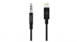 AV10172BT03-BLK Audio Cable 3.5 mm Jack Plug - Apple Lightning 900mm