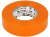 TEMFLEX 1500 19X20 POMARANCZOWA, Лента: электроизоляционная; W:19мм; L:20м; D:0,15мм; 170%; 40кВ/мм, 3M