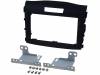 391130-16, Рамка для магнитолы; 2 DIN; Honda; black/rubber-touch, ACV