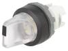 1SFA611202R1108 Переключатель: поворотный; 1; 22мм; прозрачный; Подсвет: MLB-1