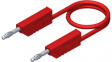 MLN SIL 25/1 red Test lead diam. 4 mm Red 25 cm 1 mm2 CAT I
