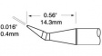 PTC-7CN1404A Soldering cartridge Bent, Conical 0.4mm